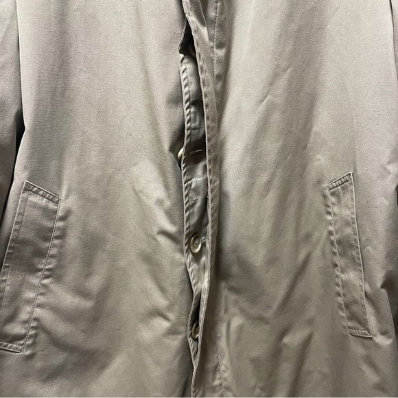 London Fog Maincoats 80s Vintage Trench Coat - Picture 4 of 9